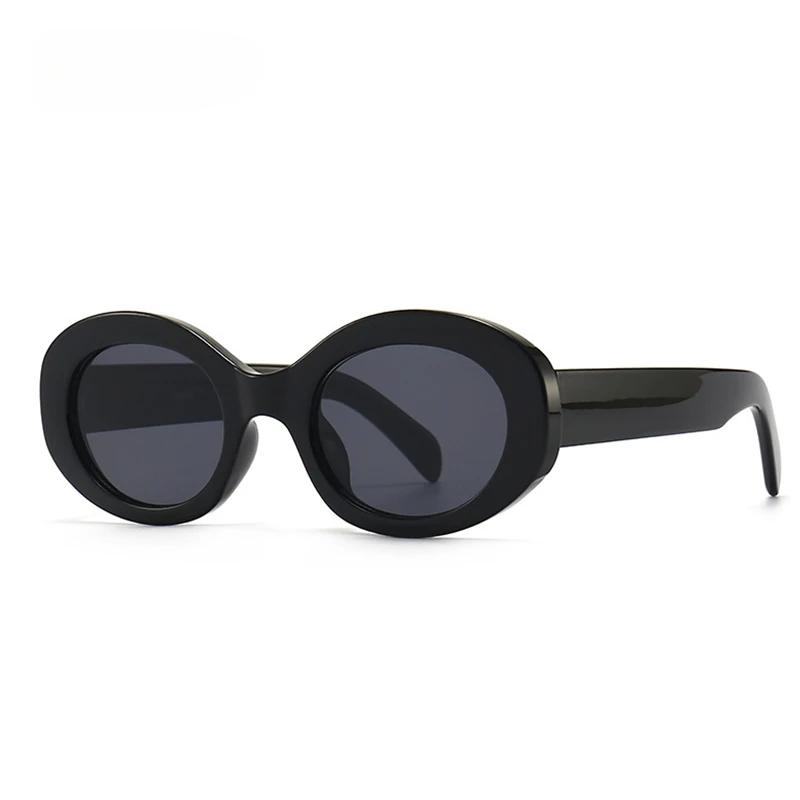 Vintage Small Oval Sunglasses Women Luxury Brand Designer Black Female Sun Glasses Shades Classic Gafas De Sol Mujer Oculos