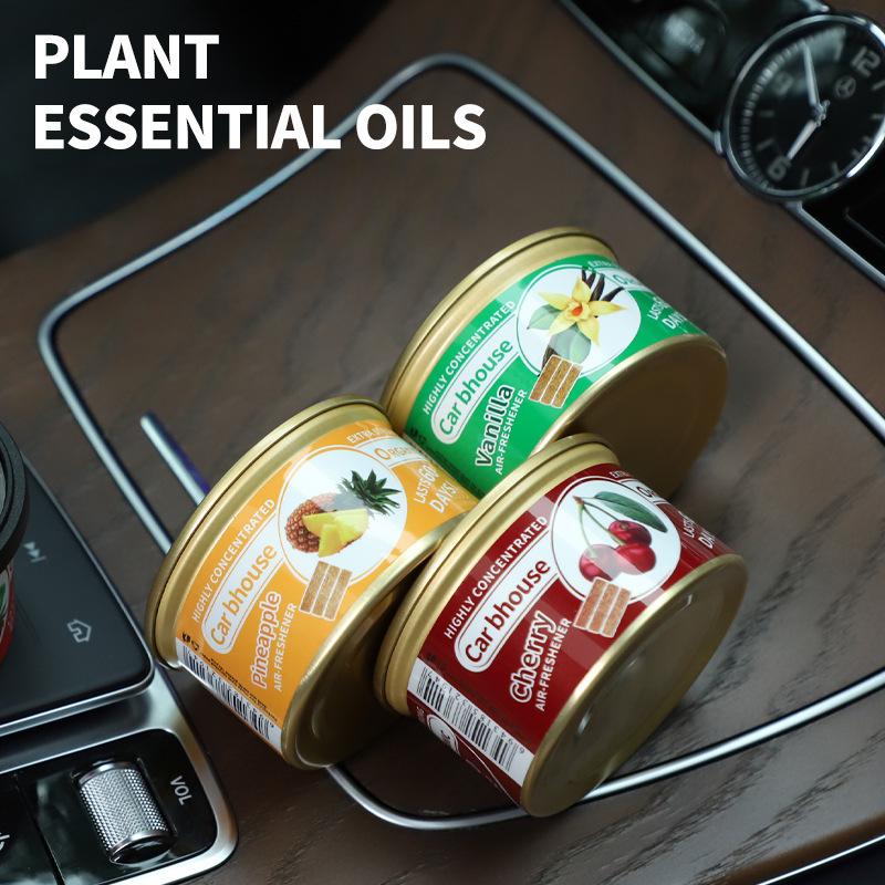 Car Air Freshener Bubble Gum Scent Organic Cans Odor Eliminator Essential Long-Lasting Strong Fragrance For Auto Home Closet