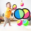 1set Children's Suction Ball Sticky Target Racket Throwing Throwing Catch Sports Equipment Family Interactive Ball Toys