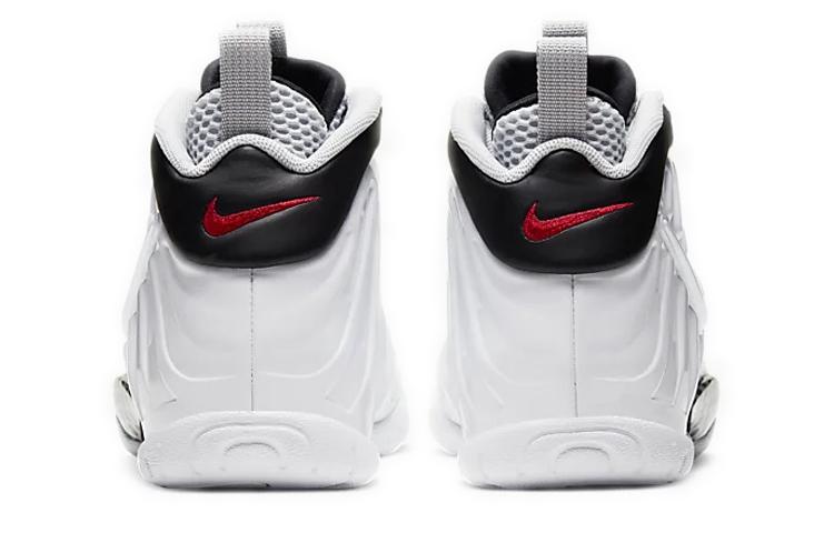 Nike Air Foamposite Pro White Black University Red GS 644792-103