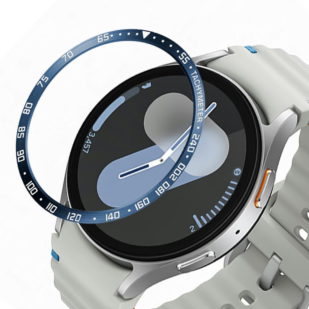 Type E for Samsung Galaxy Watch7 40mm Bezel Ring Metal Bezel Styling Dial Circle