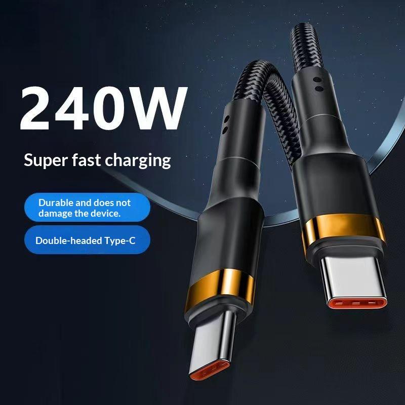 120W Fast Charge Cable Pd Quick Charging High Quality Usb C To Usb Type C Cable For Phone
