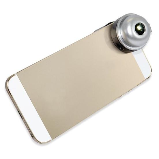30X Uniwersalne LED Szkło Powiększające do Telefonu Światło Mobilny Obiektyw Klips do Aparatu Mikroskop