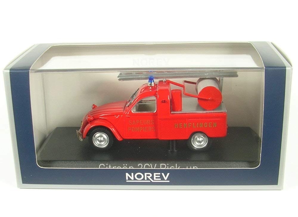 

Norev Citroen 2CV Pickup Ladder Truck Completed Product 1/43 (1963)