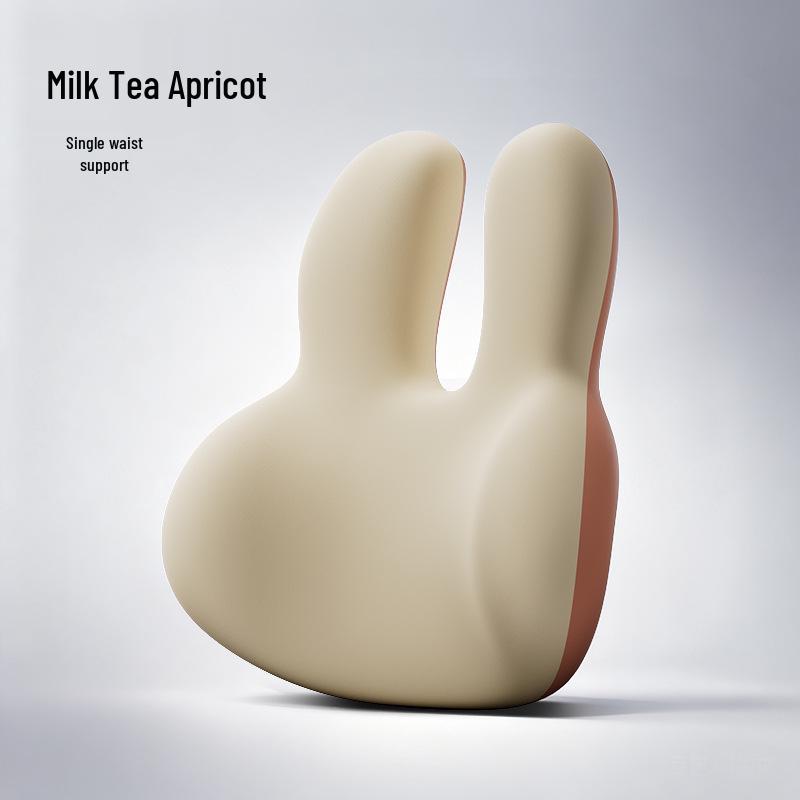 Car Headrest & Lumbar Support Pillow - Cute, Skin-Friendly Memory Foam for Neck & Back Comfort