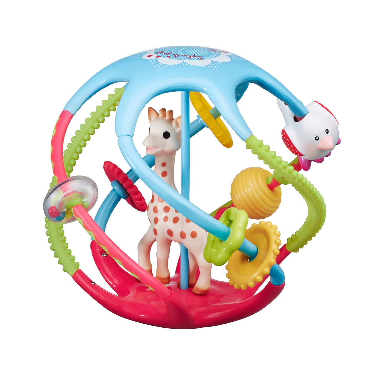 

Софи Жираф Игрушка Японская Вибрация Вулли для Детей Развивает Пятерых Можно Играть 0 Лет И 6 Детских Игрушек [Твист Мяч] [Подлинный