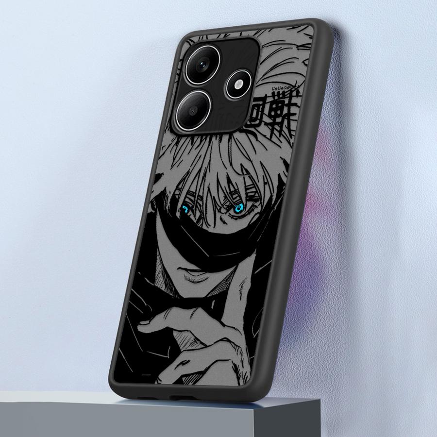 Japanese Cool Anime Funda Back Phone Cover Case for Xiaomi Redmi Note 14 A4 10 13C 12 9S 13 Pro Plus 14C 11