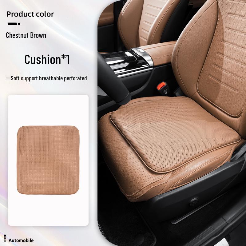 Luxurious Breathable Neck and Lumbar Seat Cushion Set for Maybach