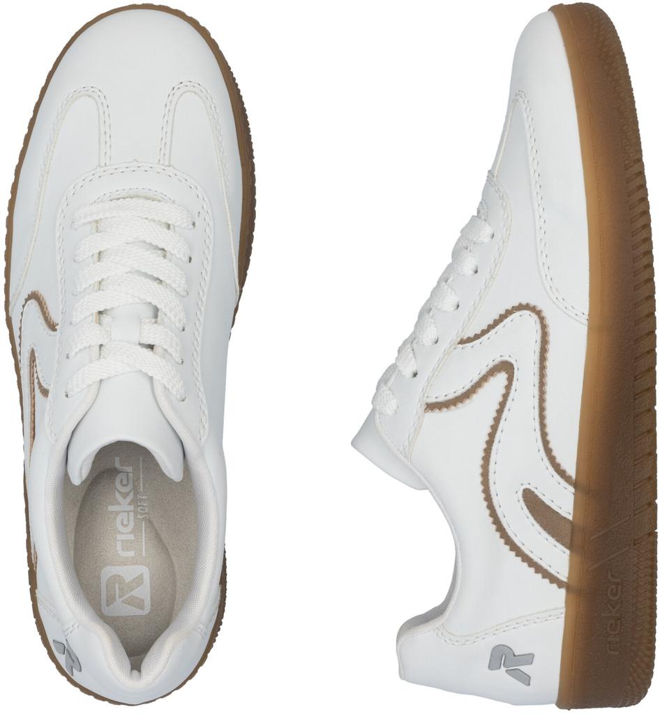 Rieker Low-Top Sneaker (M5512) White