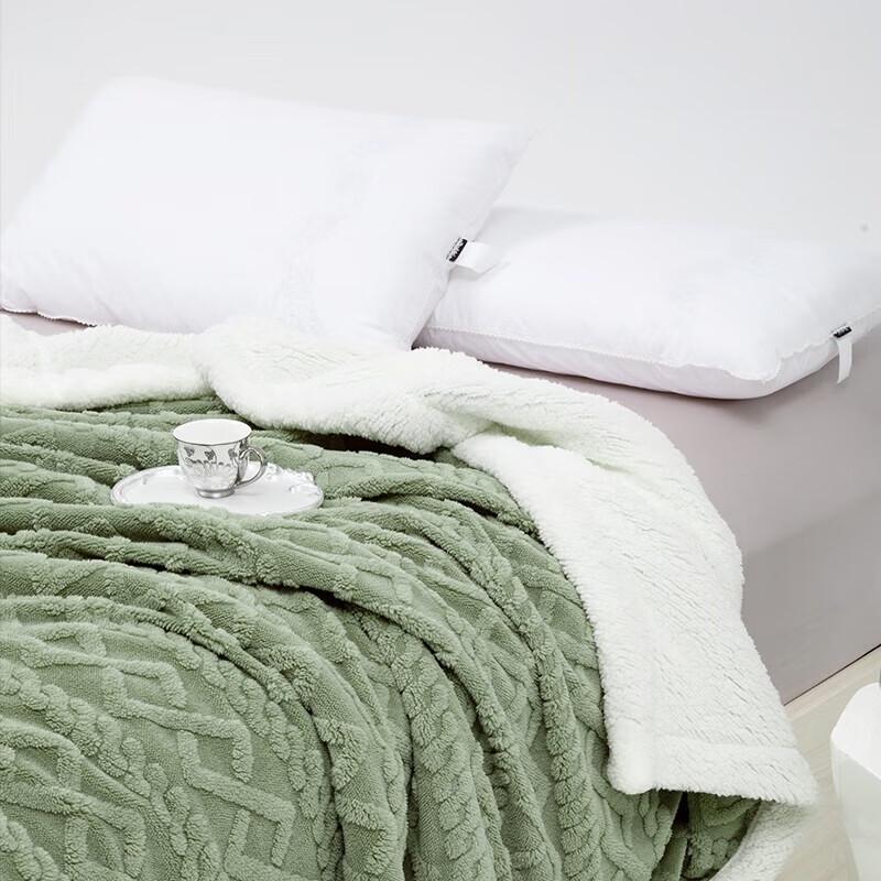 Dohia Lamb Velvet Double-Layer Warm Blanket