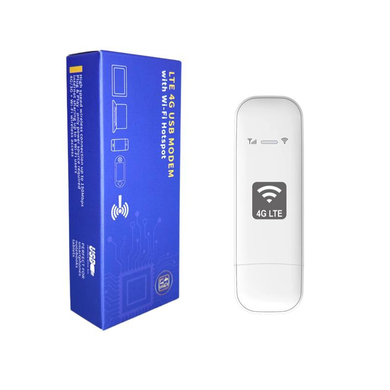 4G LTE WiFi USB Dongle Router with SIM Card Compatibility for Latin America Bands