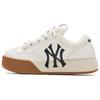 Chunky Wide Low Top Skateboard Shoes Unisex White Beige Sneakers 3ASXCCW3N-50CRS