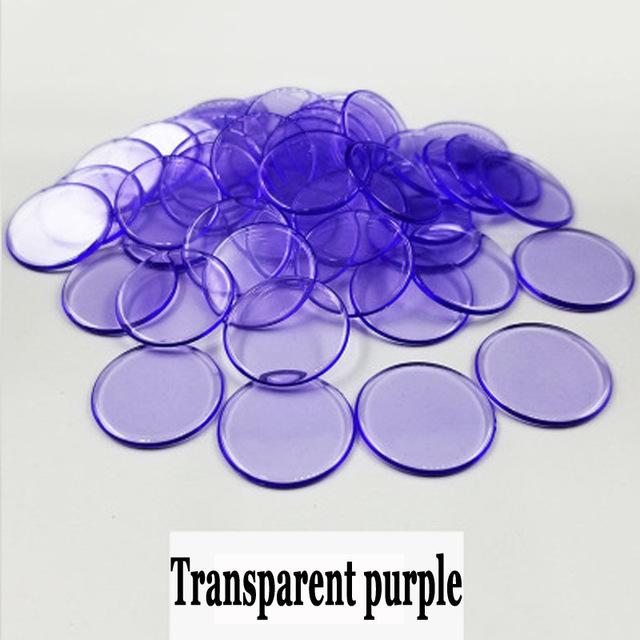 300Pcs 19Mm Count Bingo Chips Markers For Bingo Game Cards Plastic For Classroom Children And Carnival Bingo Games