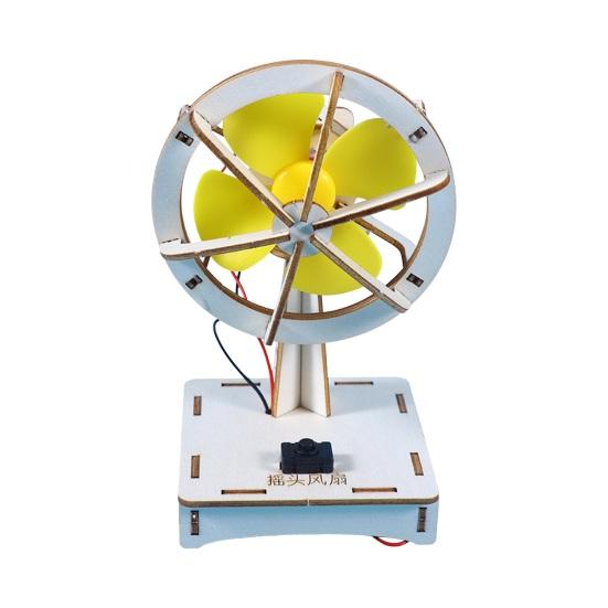 

1 комплект, комплект модели вентилятора, научный эксперимент, игрушка-головоломка, сделай сам, сборка, деревянная модель, электрический вентилятор, обучающее обучение