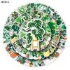 10 30 50 100PCS Cute Green Plants Stickers Kawaii Potted Plant DIY Toy Kid Guitar Car Laptop Snowboard Decal Graffiti Sticker F5
