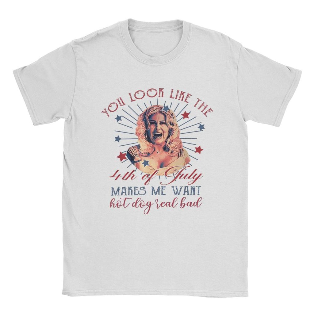 Funny You Look Like 4th Of July Hot Dog T-Shirts Men Legally Blonde Creative Cotton Tee Round Neck Short Sleeve T Shirts Tops