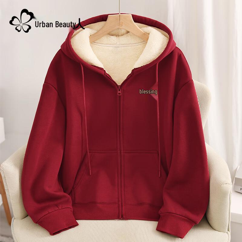 Urban Lady Women s Fleece Lined Hooded Sweatshirt S