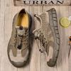 Fashion New Men's Beach Walking Shoes Outdoor Hiking Shoes Sports Anti Slip Casual Footwear Mesh Breathable Hiking Leisure Running Flats