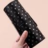 PU Leather Makeup Brush Bucket Waterproof Cosmetic Bag Portable Storage Box  Travel