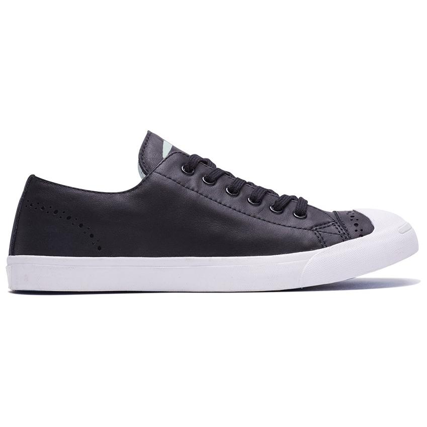 Converse Jack Purcell Comfortable Slip-Resistant Durable Low-Top Skate Shoes Women Sneaker Black 560827C