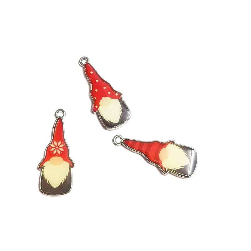 Dwarf Cartoon Pendant Charms - DIY Drip Oil Jewelry Accessory for Holiday