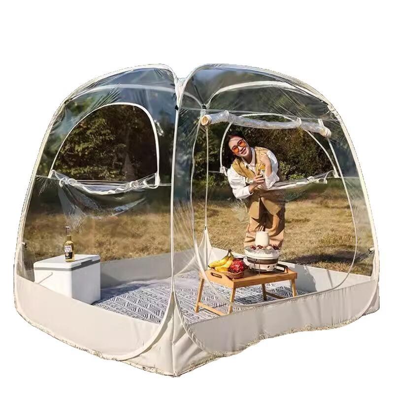 Outdoor Transparent PVC Starry Sky Camping Tent