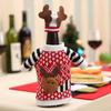 Merry Christmas Home Decor New Year Decor Champagne Bottle  Cover Christmas Decorations Party Supplies Wine Bottle Cover
