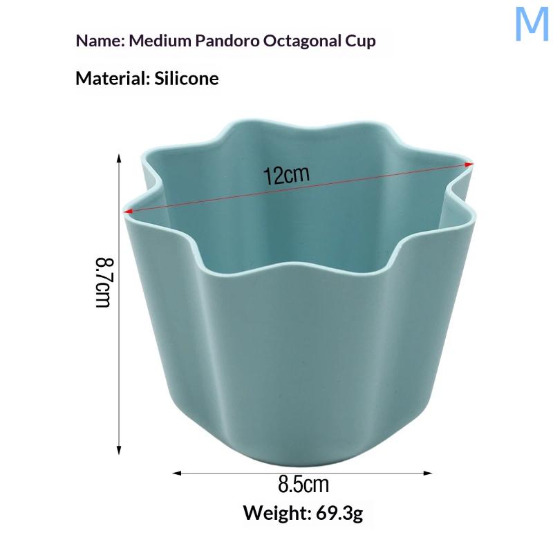 Stampo Ottagonale in Silicone per Alimenti Antiaderente Strumenti da Forno per Mousse, Budino, Pasticceria e Preparazione di Dolci