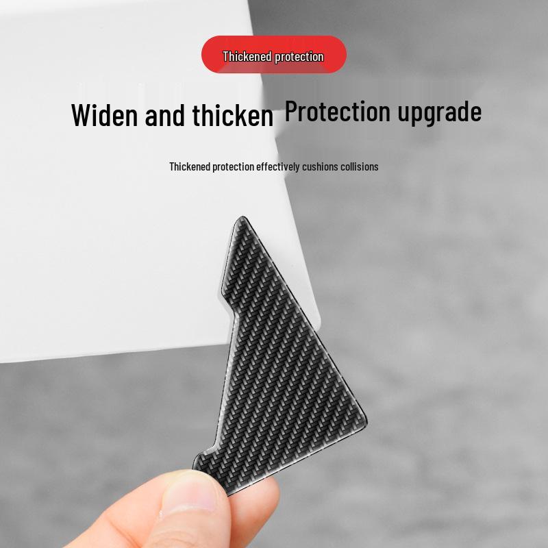 Car Door Corner Anti-Collision Carbon Fiber Protective Sticker