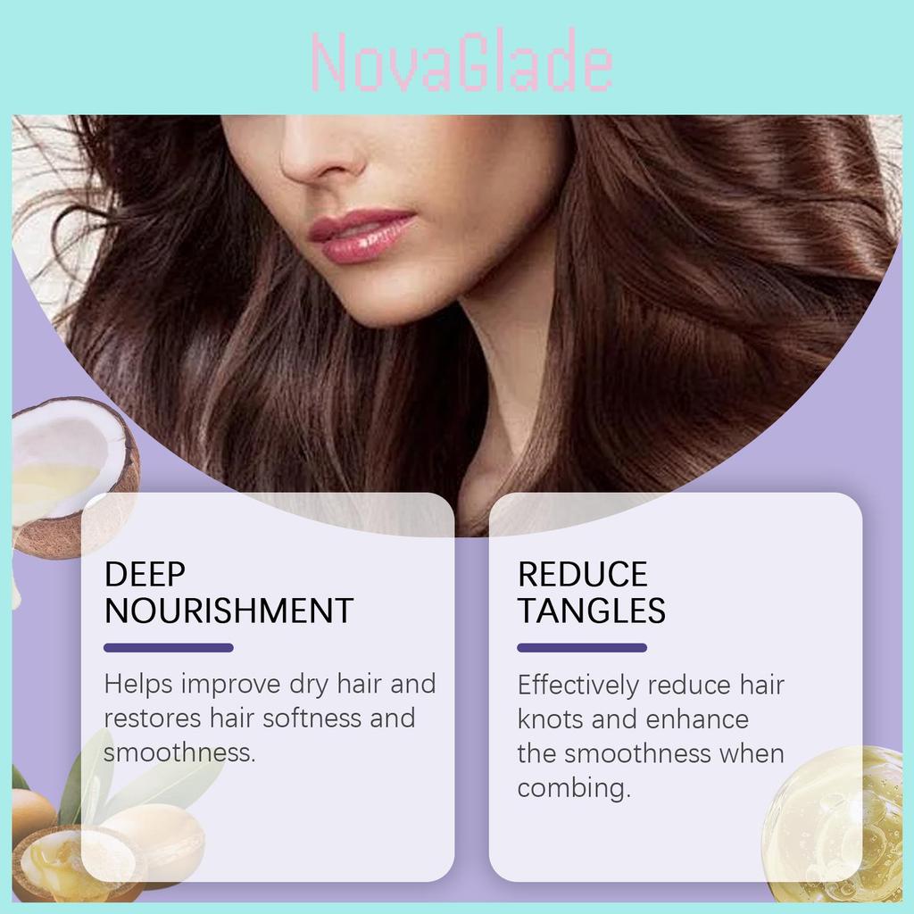 Hoegoa Moroccan Hair Oil Nourishing Hydrating Treatment For Smooth Frizz-free Hair