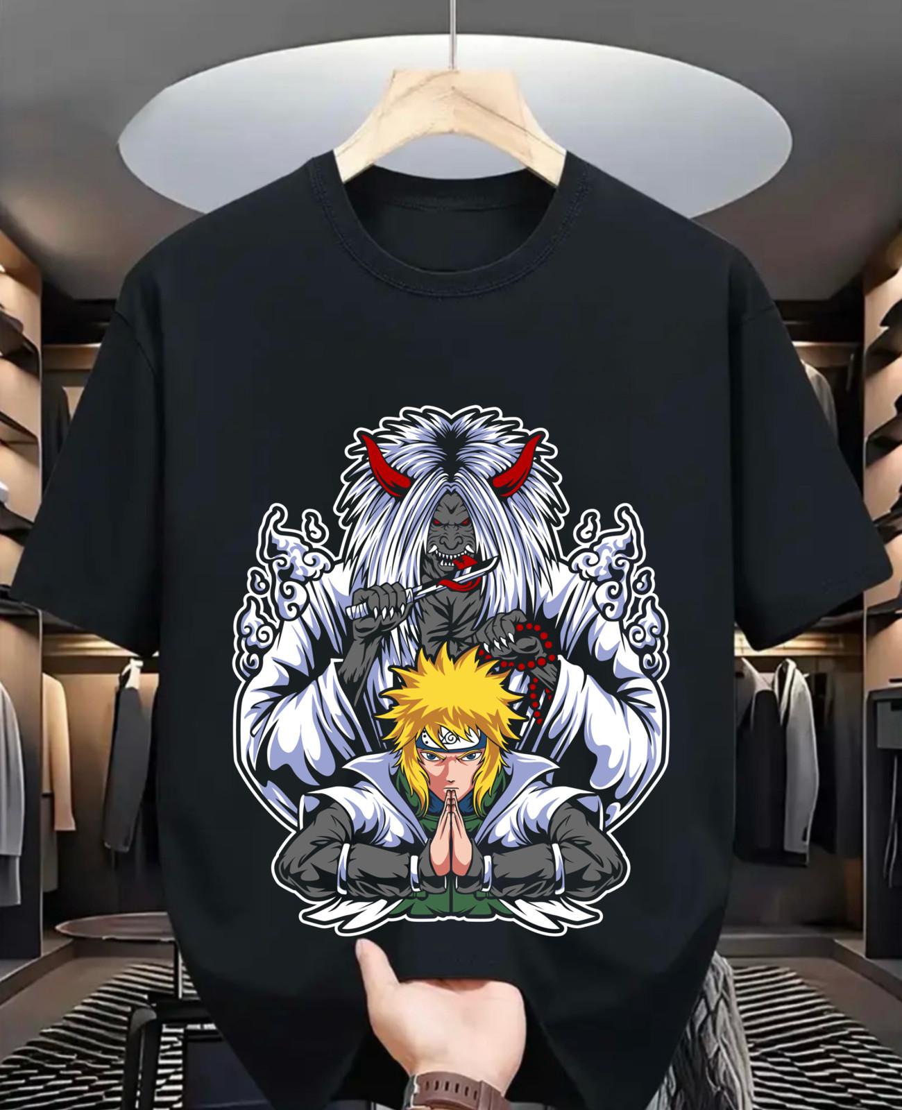 

Jiraiya Shirt Naruto Shippuden Itachi Madara Anime Unisex Tee T-Shirt Mens Womens Tees Top cartoon 2XL