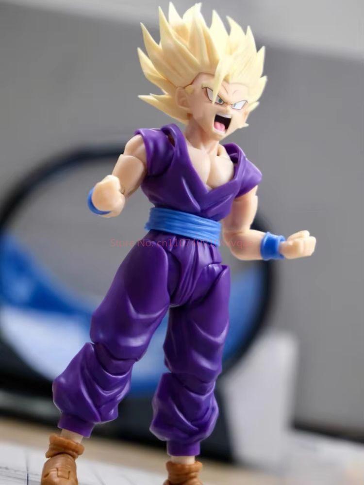 New Nono Hm Dragon Ball Z Shf Gohan Hair Figure Accessories Model Son Goku Headsculpts Kit Collectible Anime Toys Brithday Gifts