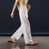 SOFSIL Women's Lyocell Blend Wide-Leg Drawstring Pants