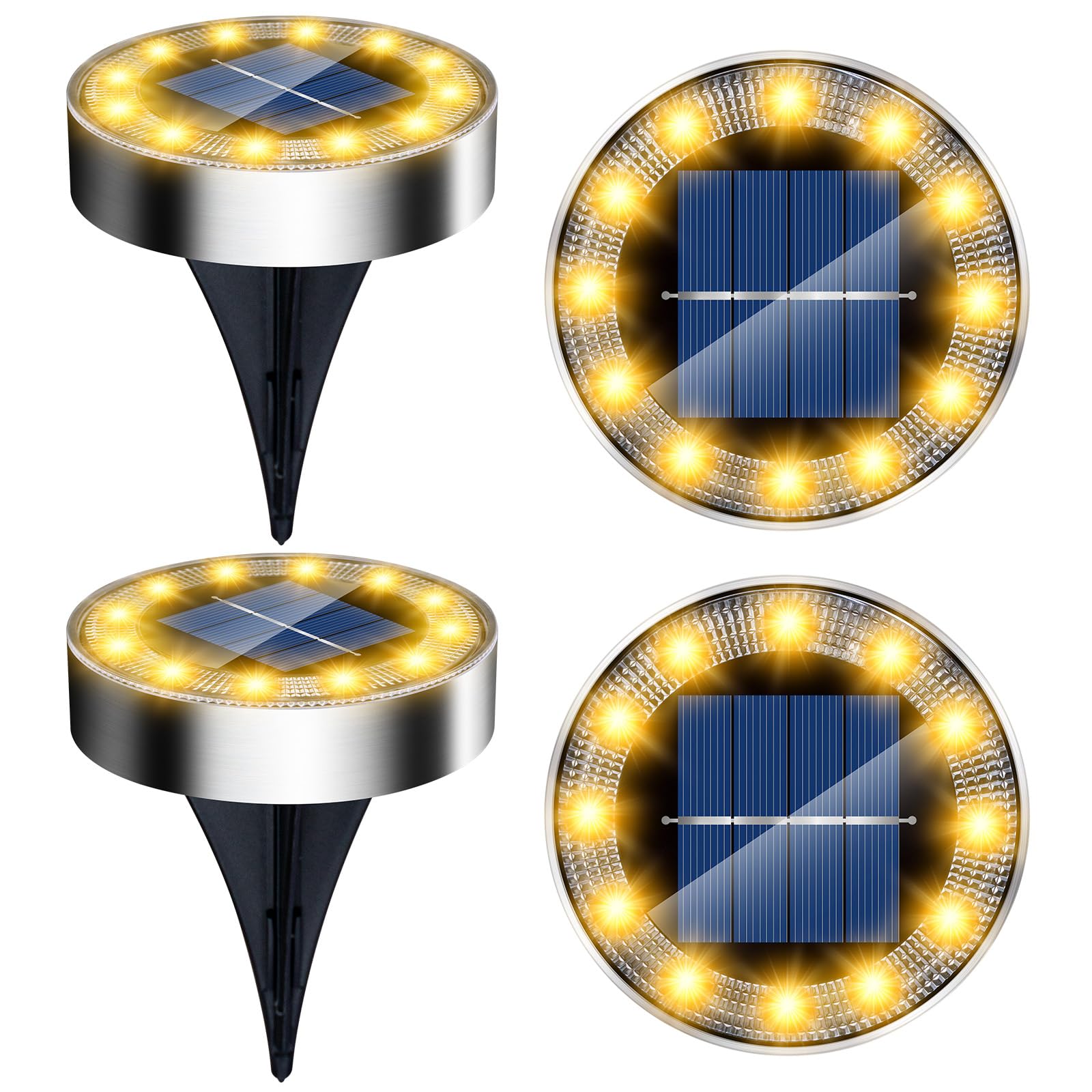 

Солнечный IP68 Высокий 12 Нержавеющая сталь Большой Автоматический Свет Солнечная панель Легкий Катастрофа Безопасность Теплый белый свет, Наружный, Водонепроницаемый, Встраиваемый,