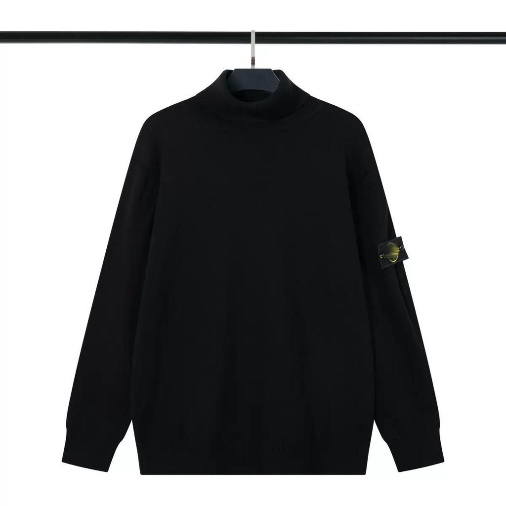 Grenzüberschreitender Stone Island Rundhals Unisex Pullover - Europäischer & Amerikanischer Trendiger Stil