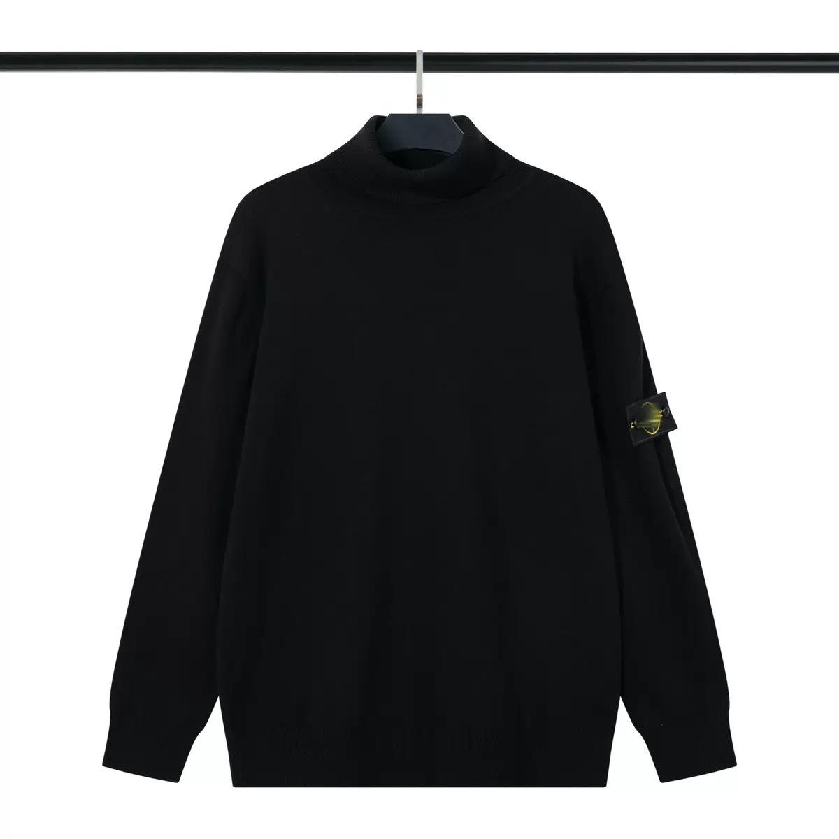 Кросс-бордер Пуловер-свитер Stone Island с круглым вырезом, унисекс - Европейский и американский модный стиль XL