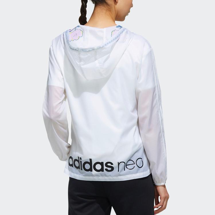 Adidas Neo Casual Sports Jacket Women Jackets White EJ7090