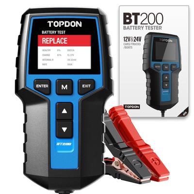 BT200 CCA Test for and with Japanese Internal and System Includes Japanese Instruction Manual Tester, High-Precision 100-2000 AGM, Gel, EFB,