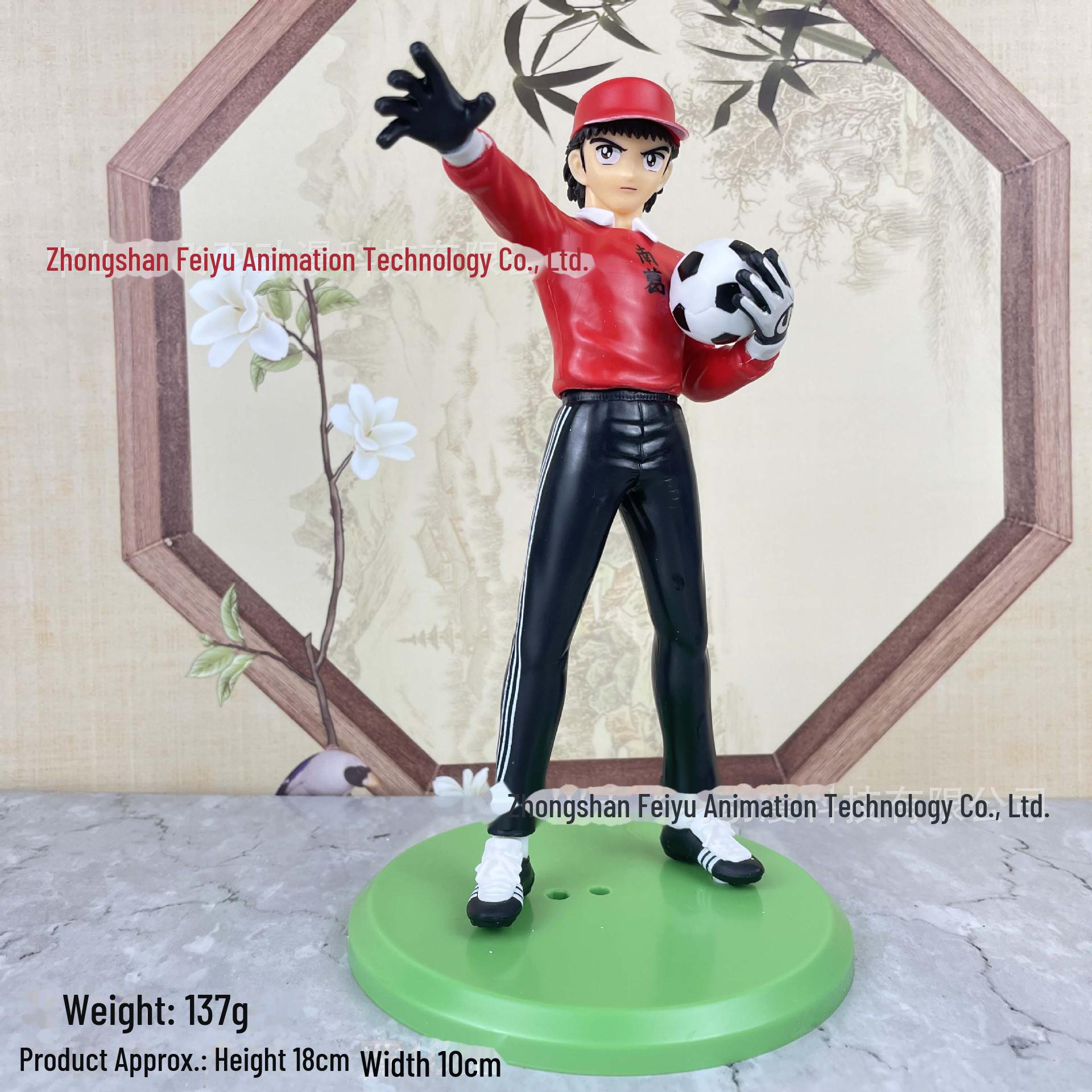 

Аниме-фигурки Капитана Цубаса: Хьюга Кодзиро и Вакабаяси Гэндзо — украшения