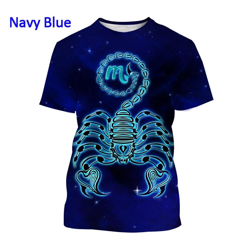 

Мужская новая футболка с принтом «Скорпион» 3D, модная, индивидуальная, с изображением хищника, унисекс, повседневная, с круглым вырезом, с изображением животных, с короткими рукавами 6XL