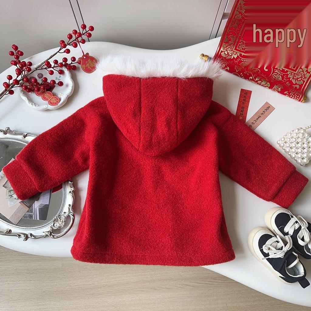 Girls' Quilted Chinese-Style Winter Sweatshirt - BWA108