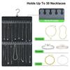 Hanging Jewelry Organizers Felt Pocket Storage Rack for Necklaces Bracelets Earrings and Rings Stylish and Functional