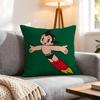 Anime Astro Boy Cushion Cover 1Pcs Decorative Covers Soft Cushion Case For Sofa Couch Decor 40X40 45X45 Pillowcases
