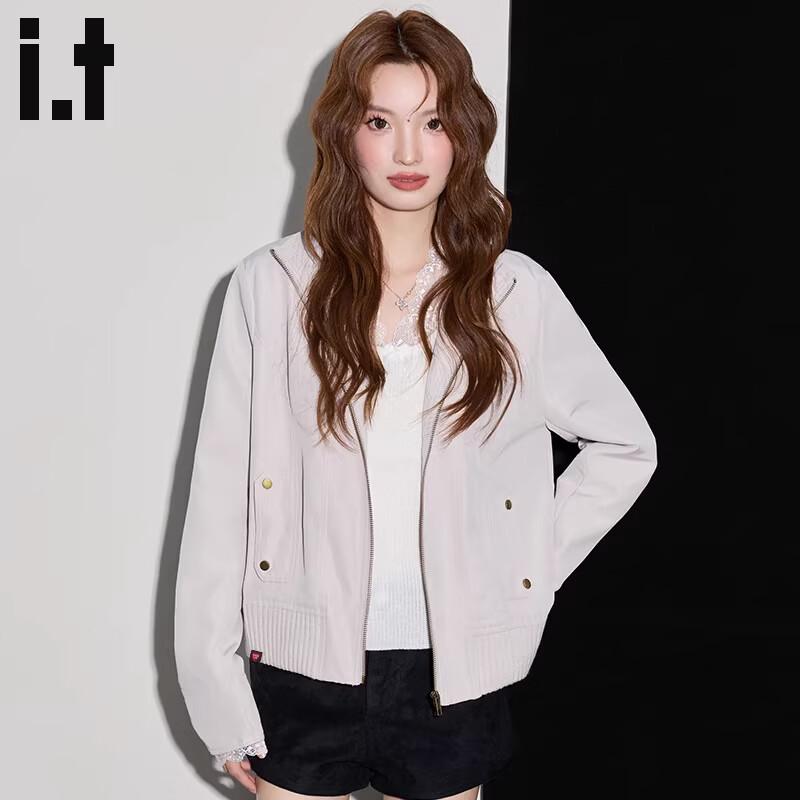 CHOCOOLATEit Women s Korean Style Stand Collar Short Jacket XL