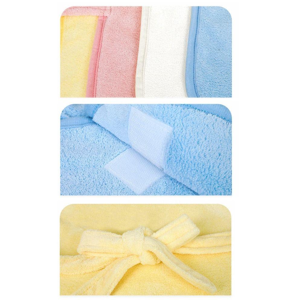 Quick Drying Pet Bathrobes Super Absorbent Pet Wash Towels Hooded Bath Towel  for Cats and Dogs