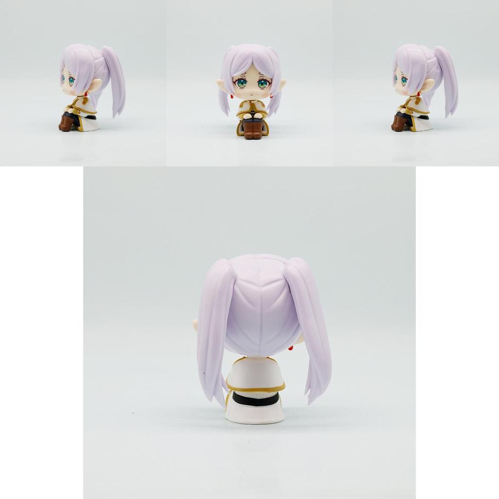 Pvc Frieren Sitting Figurine For Office Desk Home Decor