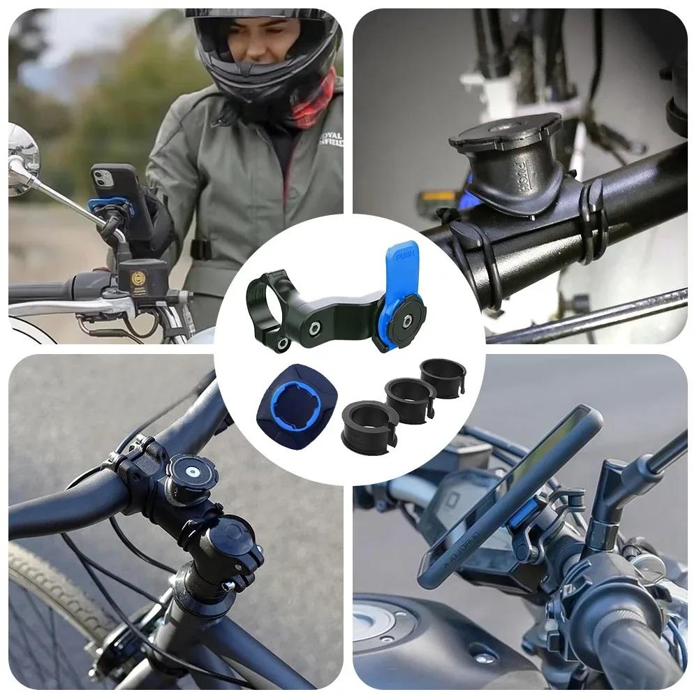 360° Rotation Phone Holder Motorcycle Bike Shock-resistant MTB Bicycle Scooter Bike Handlebar Security Phone Navigation Bracket