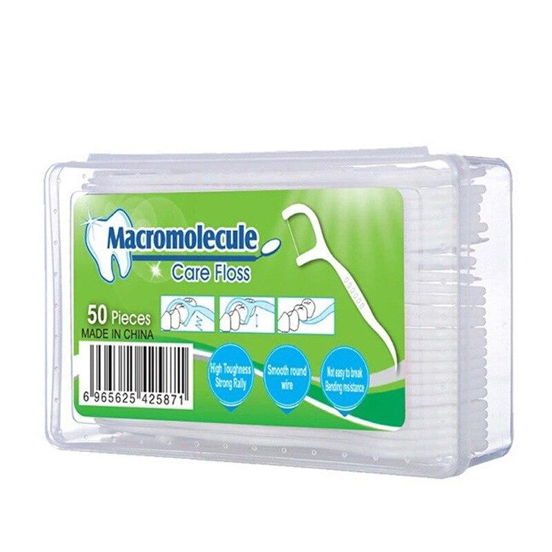 3 bucăți de ață dentară polimerică ață de înaltă întindere ață dentară de îngrijire bucală Stick de ață dentară de unică folosință ață dentară de unică folosință