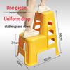 Multifunctional Two-Step Plastic Ladder Stool for Household Use