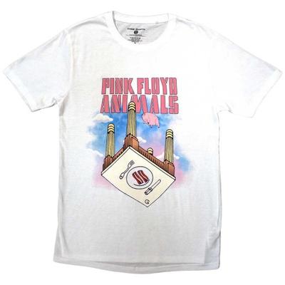 Pink Floyd Unisex Adult Animals Bacon Table T-Shirt